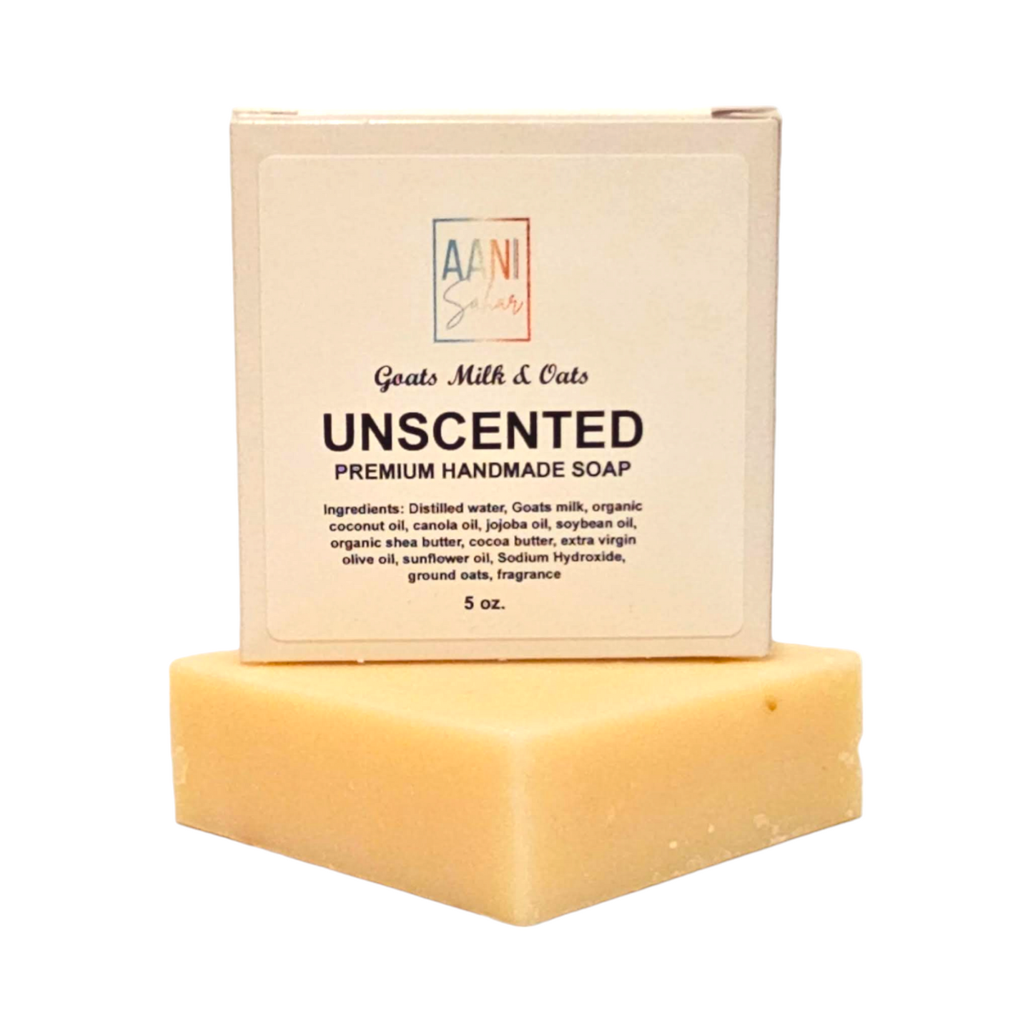 Unscented goats milk & Oats soap